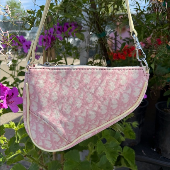 Dior Pink Oblique Mini Shoulder Bag - Picture 6 of 13